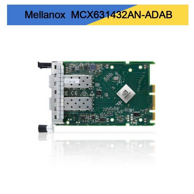 Nvidia MCX631432AN-ADAB ConnectX-6 Lx En Adapter Card, 25Gbe OCP3.0, με Διαχείριση Host, Διπλή Θύρα SFP28, PCIe 4.0 x8, Χωρίς Κρυπτογράφηση, Βίδα (Pull Tab) Bracke