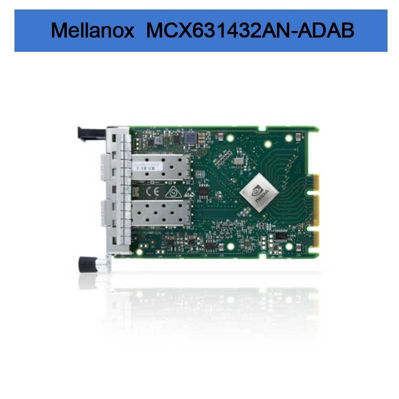 Nvidia MCX631432AN-ADAB ConnectX-6 Lx En Adapter Card, 25Gbe OCP3.0, με Διαχείριση Host, Διπλή Θύρα SFP28, PCIe 4.0 x8, Χωρίς Κρυπτογράφηση, Βίδα (Pull Tab) Bracke