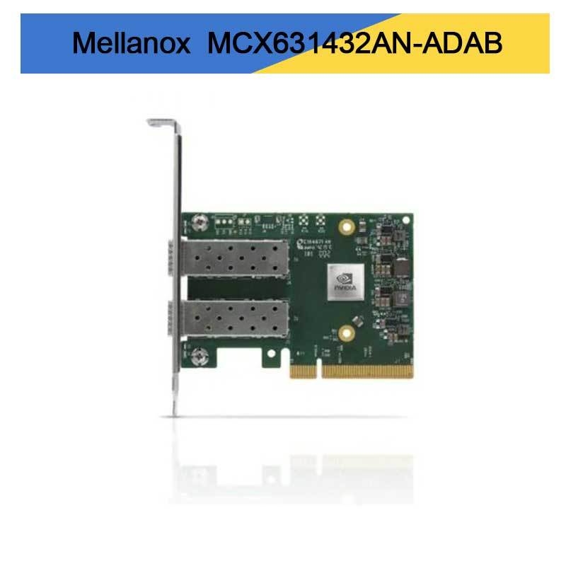 Nvidia MCX631432AN-ADAB ConnectX-6 Lx En Adapter Card, 25Gbe OCP3.0, με Διαχείριση Host, Διπλή Θύρα SFP28, PCIe 4.0 x8, Χωρίς Κρυπτογράφηση, Βίδα (Pull Tab) Bracke