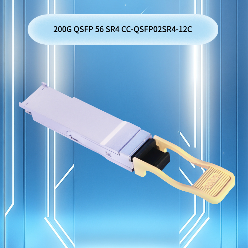200g Qsfp56 Sr4 Οπτικός Πομποδέκτης 100m σε Ίνα Om4 / 70m σε Ίνα Om3 Διασύνδεση Υψηλών Επιδόσεων για Κέντρα Δεδομένων
