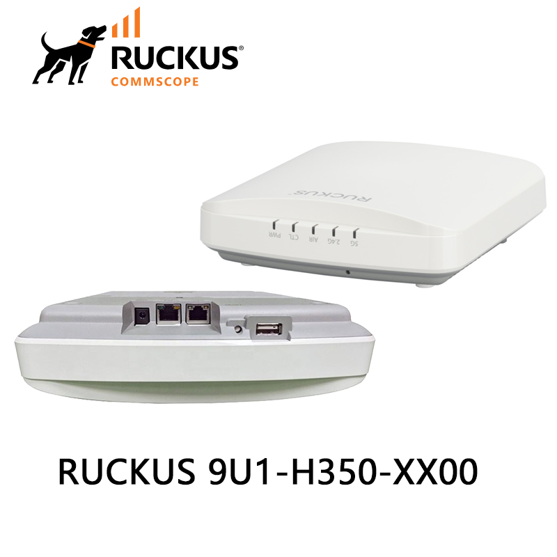 High Performance Ruckus R510 Access Point 9u1-H350-Xx00 Bundle with Power Adapter