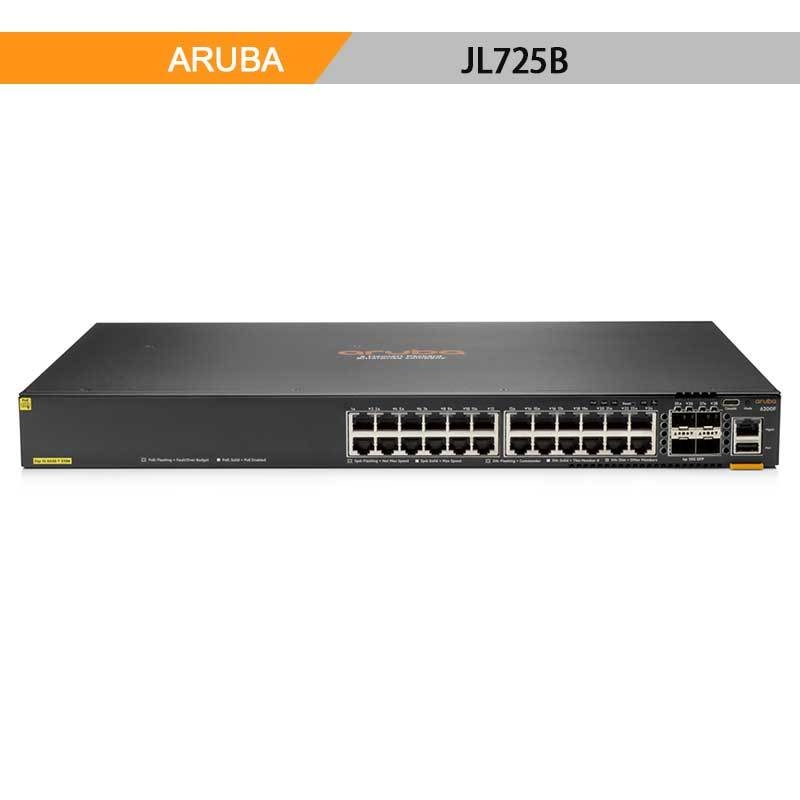 100% Genuine Products Hpe Aruba Networking Cx 6200f 24G Class-4 Poe 4SFP+ 370W Switch (JL725B)