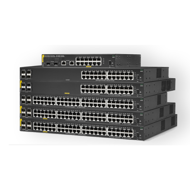 Hpe Aruba Networking Cx 6000 24G 4SFP Switch (R8N88A) New and original