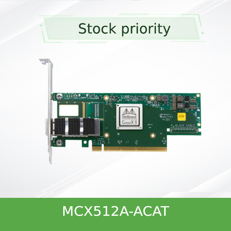 Mcx512a-ACAT Mellanox Connectx 5 διπλός λιμένας 10 EN κάρτα PCIe προσαρμοστών 25gbe Sfp28 3,0 X8