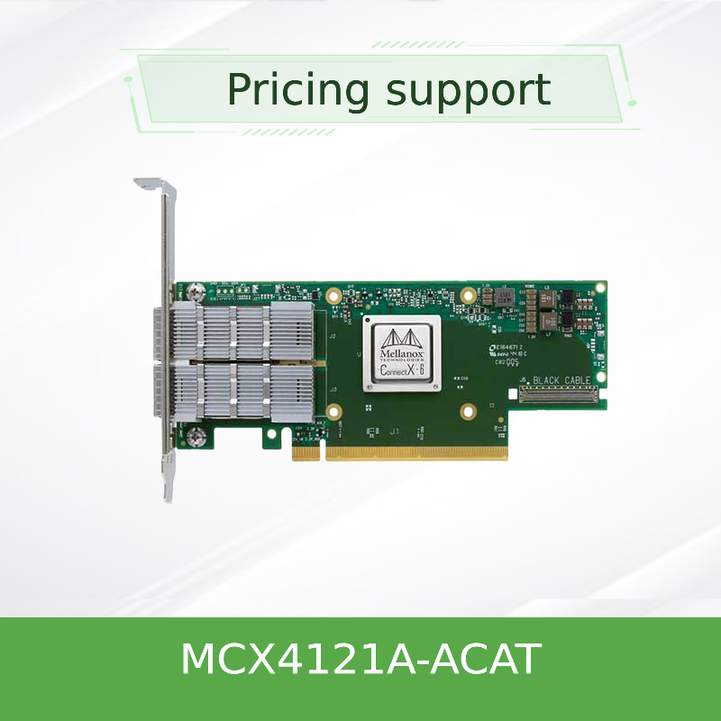Mellanox connectX-4 EN 25GbE διπλή κάρτα mcx4121a-ACAT διεπαφών δικτύων λιμένων SFP28 PCIe3.0 X8 Lx