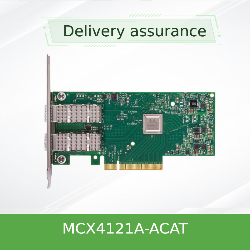 Mcx4121a-ACAT διπλός προσαρμοστής connectX-4 Lx EN 25GbE SFP28 καρτών δικτύων Mellanox καρτών Ethernet