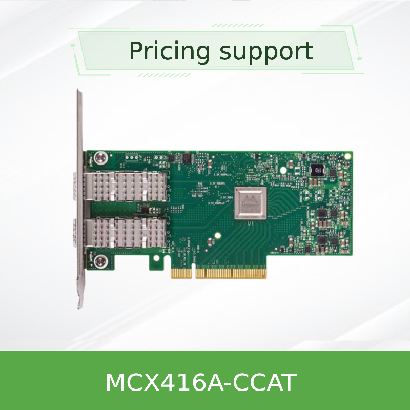 PCIe3.0 X16 connectX-4 EN κάρτες mcx416a-CCAT 100GbE QSFP28 Ethernet Mellanox Nic