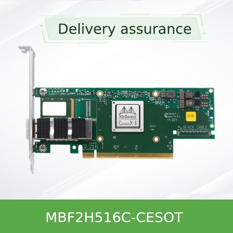 Κάρτα δικτύου Mellanox Bluefield-2 2.75GHz Dpu για βελτιωμένη διαχείριση δεδομένων Mbf2h516c-Cesot