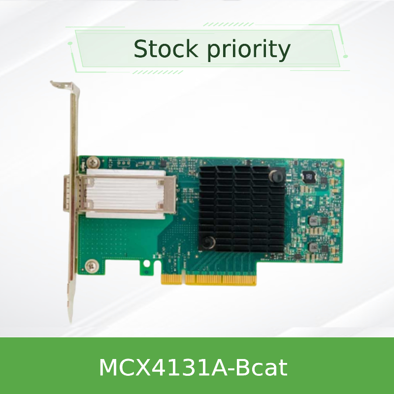 Κάρτα δικτύου Mellanox Νέα αρχική Nvidia Adapter MCX4131A-Bcat Connectx-4 Infiniband