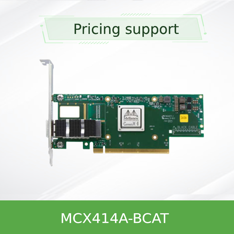Nvidia 900-9X426-0054-Sq0 MCX414A-Bcat Connectx-4 En Κάρτα Διασύνδεσης Δικτύου, 40/56gbe Διπλής Θύρας Qsfp28, Pcie3.0 X8, Ψηλό Βραχίονα