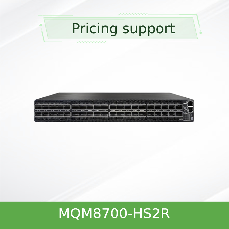 920-9b110-00rh-0m0 Mellanox MQM8700-HS2R(920-9B110-00RH-0M0) Quantum Hdr Infiniband διακόπτης δικτύου 40 θυρών Qsfp56 Ταχύτητα μετάδοσης 10/100/1000Mbps