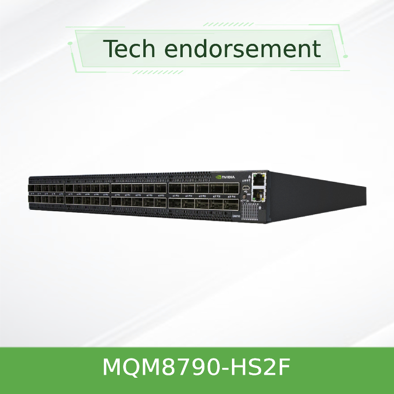 Διακόπτης 40 δικτύων MQM8790-HS2F Mellanox λιμένας μη που εμποδίζει διοικούμενο HDR 200Gb/S