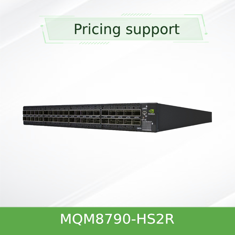 Βελτιωμένη Απόδοση Δικτύου Διακόπτης Mellanox MQM8790-HS2R(920-9B110-00RH-0D0) Quantum Hdr Infiniband Switch 40 Θύρες Qsfp56 Nvidia