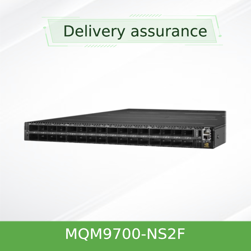 Κβαντικό-2 QM9700 Mellanox Infiniband Switch 64-Port μη αποκλεισμός Διαχειριζόμενη NDR 400Gb/S MQM9700-NS2F