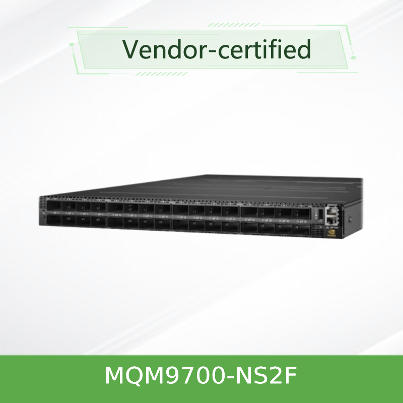 Infiniband MQM9700-NS2F ((920-9B210-00FN-0M0) Mellanox Network Switch 400G 16,8 Tbps Για τον διακομιστή