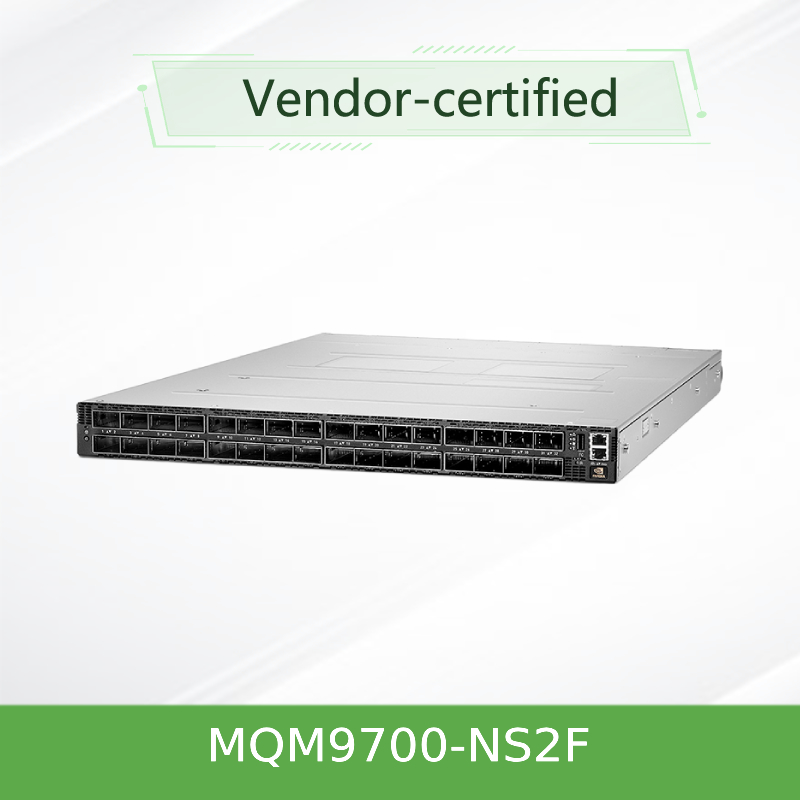 MQM9700-NS2F(920-9B210-00FN-0M0) Διακόπτης δικτύου Mellanox Infiniband Quantum 2 Based NDR