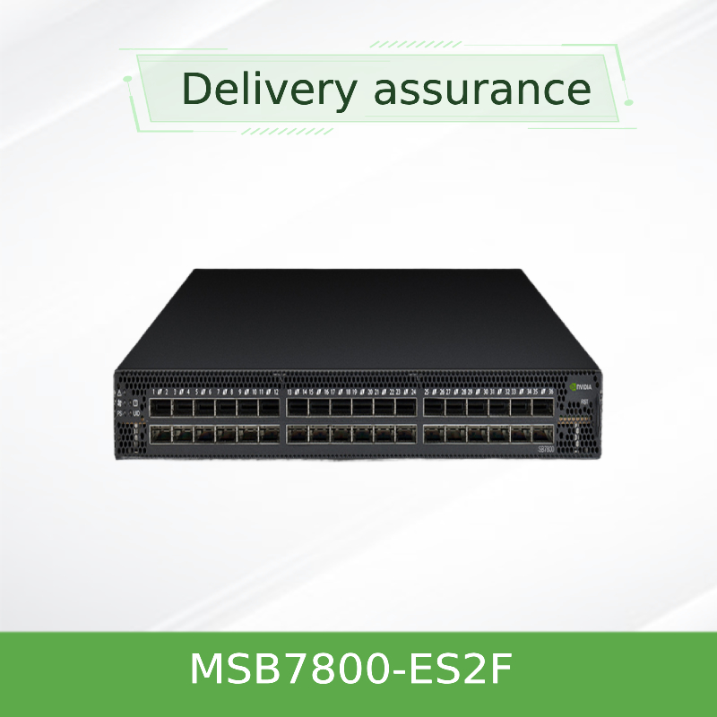 Mellanox MSB7800-ES2F InfiniBand EDR 100Gb/S Συστήματα διακόπτη 36 QSFP28 θύρες 1U