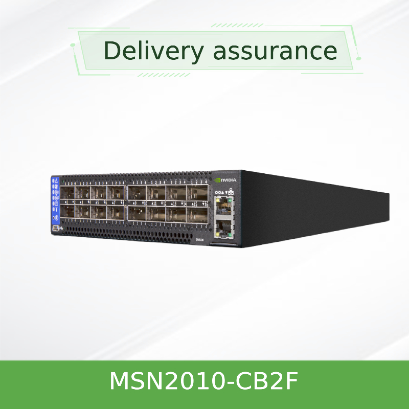 Βασισμένος διακόπτης MSN2010-CB2F 25GbE/100GbE δικτύων Mellanox Open Source 18 λιμένων SFP28 στο Linux