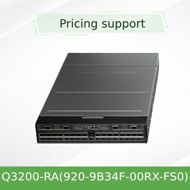 Διακόπτες Infiniband XDR δύο γειτονικών Nvidia Q3200-Ra Quantum-3 με υποστήριξη VLAN 2U 36 θύρες XDR 18 Osfp Cages