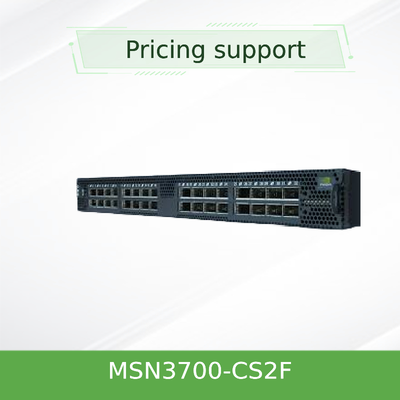 MSN3700-CS2F Mellanox δικτύων διακοπτών εξάρτηση ραγών ροών αέρος βάθους X86 ΚΜΕ P2C προμηθειών (εναλλασσόμενο ρεύμα) τυποποιημένη
