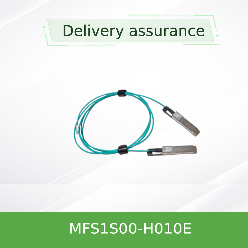 Nvidia Mfs1s00-Hxxxv 200GB/S Qsfp56 Mmf Aoc Mfs1s00-H010e Active Optical Cable, έως 200gbps, Qsfp56 σε Qsfp56