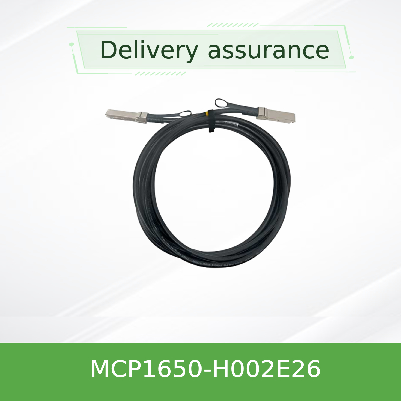 MCP1650-H002E26 ((980-9I549-00H002) Mellanox Dac καλώδιο παθητικό χαλκό Ib HDR Μέχρι 200GB/S Qsfp56 2M