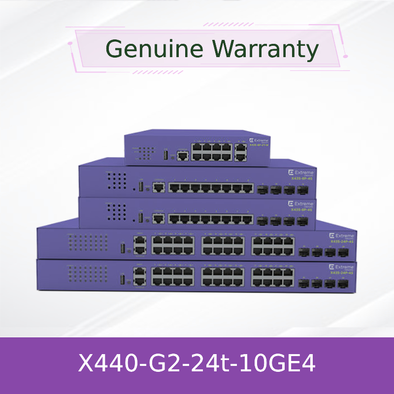 Εξαιρετικό δίκτυο X440-G2-24t-10ge4 Ethernet Switch 16532 σειράς με λειτουργία Snmp Εξαιρετικό Xos