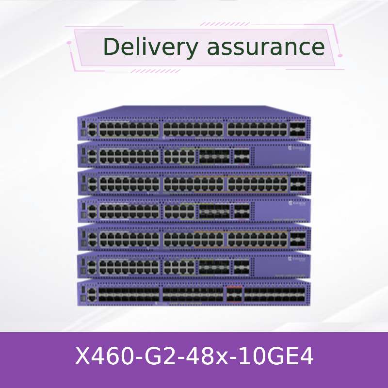 RJ45 48x Διακόπτης Extreme Network X460 Switch PoE+ Θύρα κονσόλας 10GE4 Base 48 Θύρες