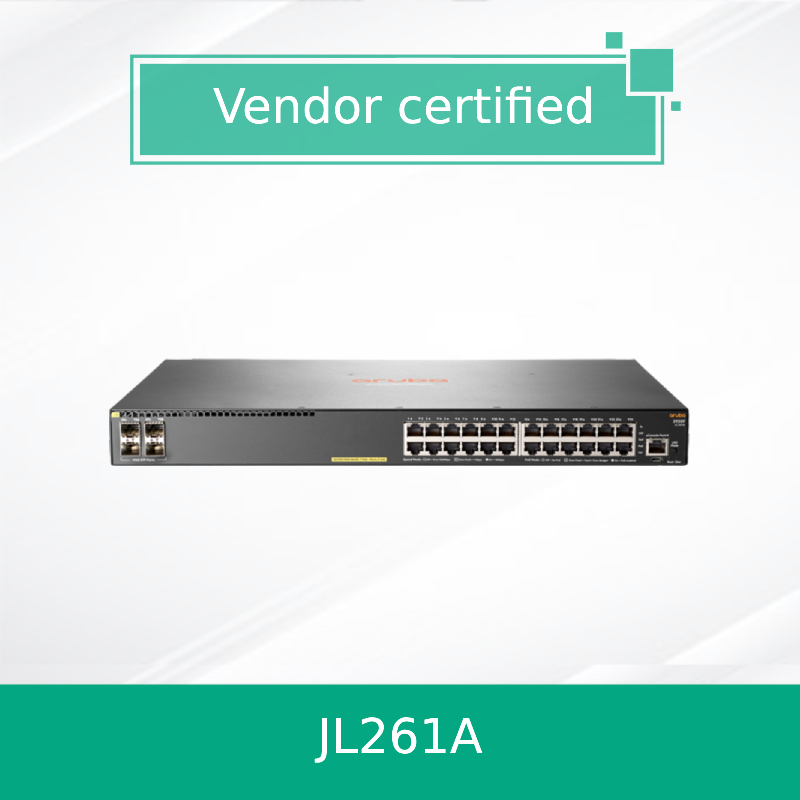 Hpe Aruba Networking 2930f 24G Poe+ 4SFP 370W Switch (JL261A) νέος και πρωτότυπος