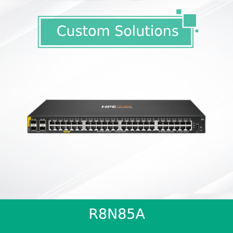 Hpe Aruba Networking Cx 6000 48g Class4 Poe 4SFP 370W Switcher (R8N85A)