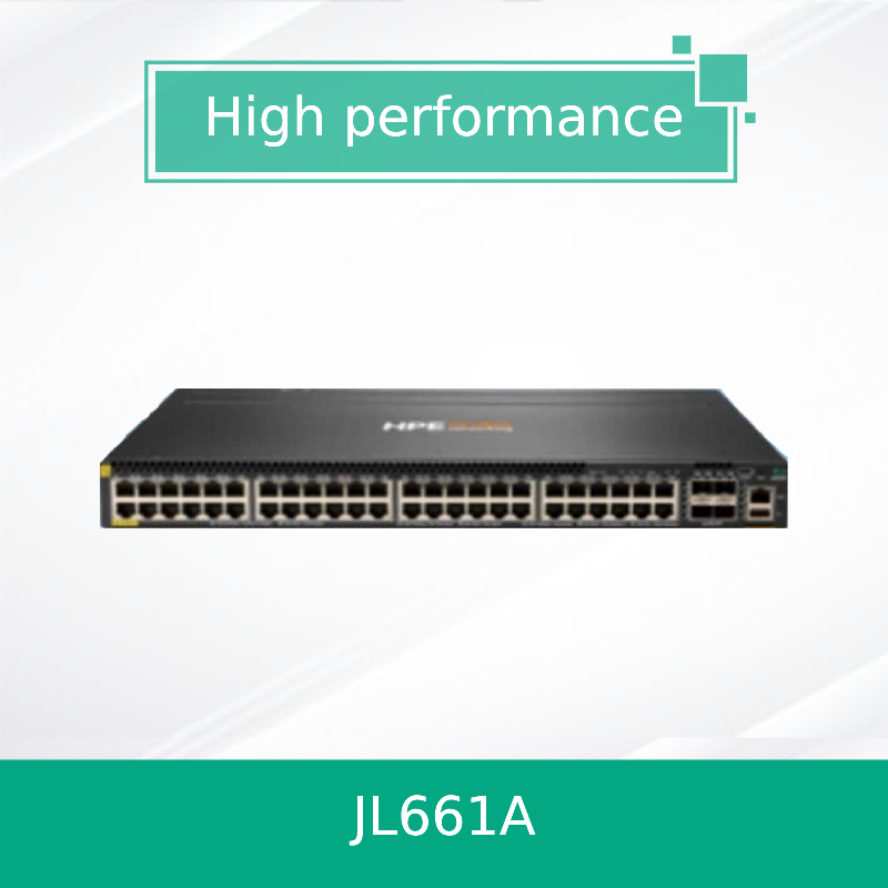 Διακόπτης Hpe Aruba Networking Cx 6300m 48-Port 1gbe Class 4 Poe και 4-Port SFP56 (JL661A)
