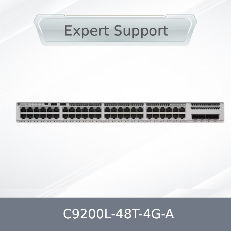 Πρωτότυπο Cisco C9200L-48t-4G-a Διακόπτης Δικτύου Σειράς C9200L 48 Θυρών