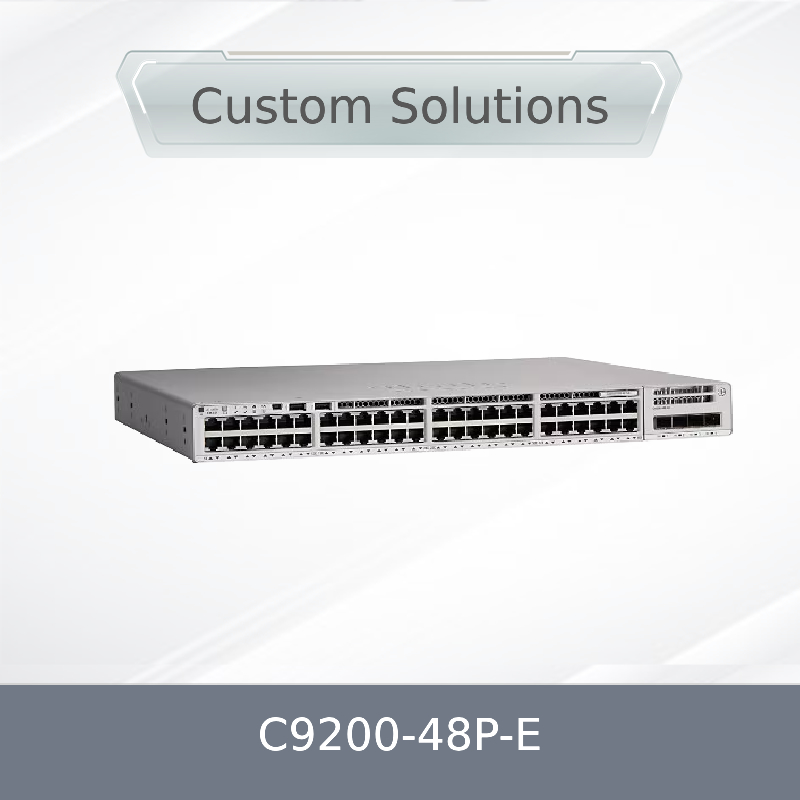 C9200-48p-E Διακόπτης Δικτύου 48X 1g RJ45 Poe+Port 48 θυρών Poe+Network Essentials με X1 AC Power Supply