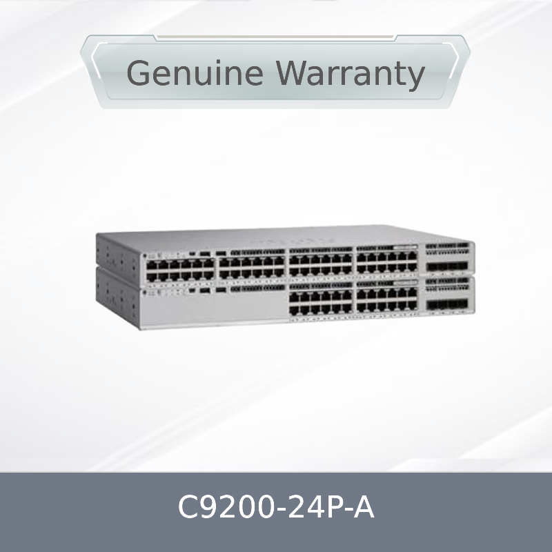 Νέο Πρωτότυπο C9200-24p-a 24-Θυρών Poe+ Switch με Network Advantage