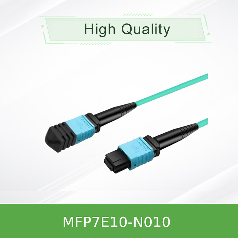 NVIDIA MFP7E10-N010 MPO-12/APC Multimode Fiber Cable 10m 400G InfiniBand NDR και Ethernet