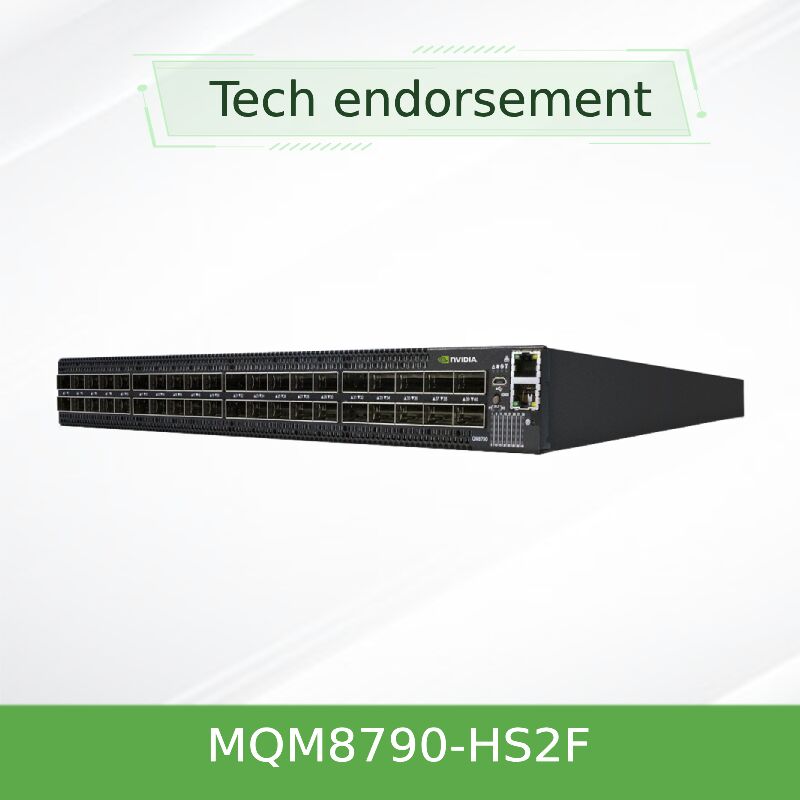 NVIDIA Quantum MQM8790-HS2F 200G InfiniBand Switch 40 Θυρών Μη Διαχειριζόμενος 200Gb/s Εναλλακτική λύση Mellanox
