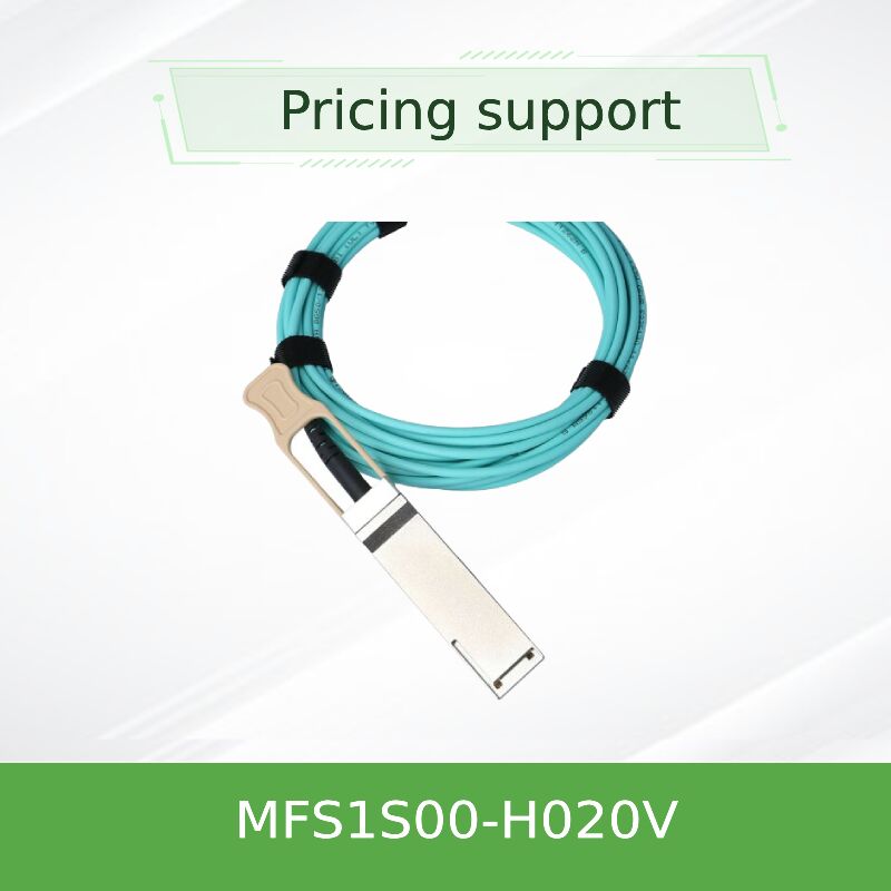 Καλώδιο NVIDIA Mellanox MFS1S00-H020V 200Gb/s QSFP56 Active Optical Cable 20m AOC για HDR InfiniBand