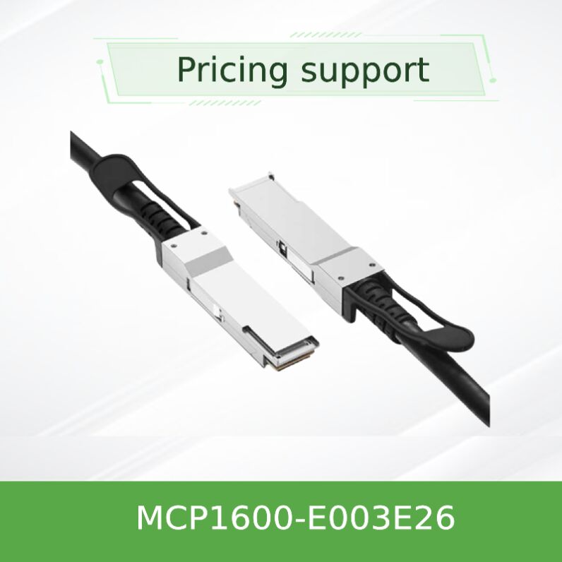 Καλώδιο χαλκού NVIDIA Mellanox MCP1600-E003E26 100Gb/s QSFP28 Passive Direct Attach – 3m, EDR InfiniBand, Χαμηλή Καθυστέρηση, Σχεδόν Μηδενική Κατανάλωση Ενέργειας για Διασυνδέσεις Κέντρων Δεδομένων