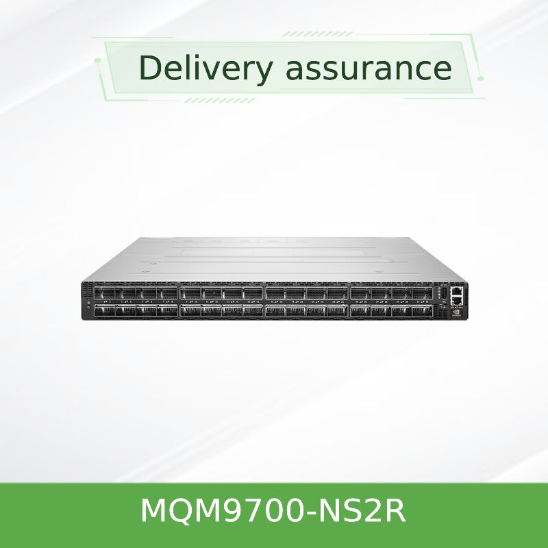 NVIDIA Quantum-2 MQM9700-NS2R 64-Port 400Gb/s Διαχειριζόμενος InfiniBand Switch με αντίστροφη ροή αέρα (C2P)