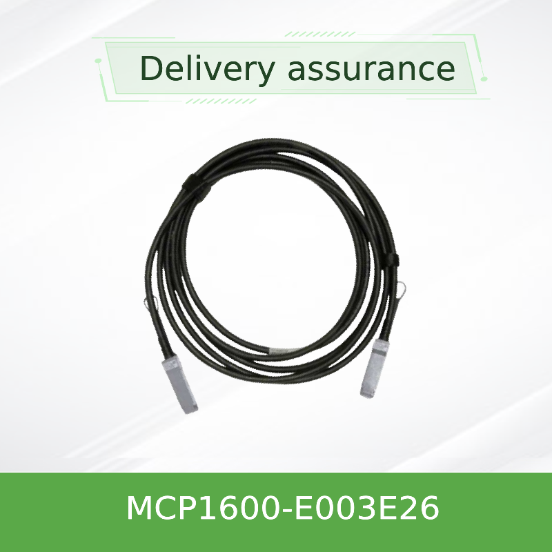 Mellanox MCP1600-E003E26 100Gb/s QSFP28 Παθητικό καλώδιο DAC ∙ 3m, 26 AWG, InfiniBand EDR & 100GbE συμβατό