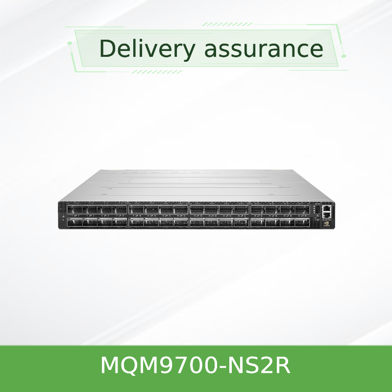Διακόπτης InfiniBand NVIDIA Quantum-2 MQM9700-NS2R 400Gb/s – 64 Θυρών NDR, Ροή Αέρα C2P, Ενσωματωμένη Διαχείριση