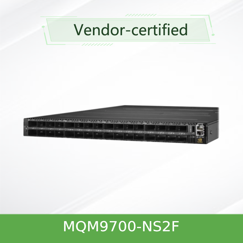 Διακόπτης InfiniBand NVIDIA Mellanox MQM9700-NS2F NDR 400Gb/s (64-Port QSFP56)